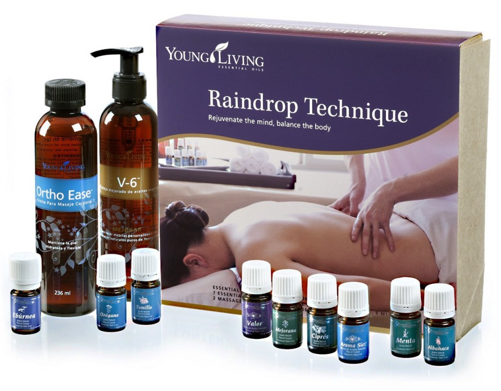 green ohio raindrop massage